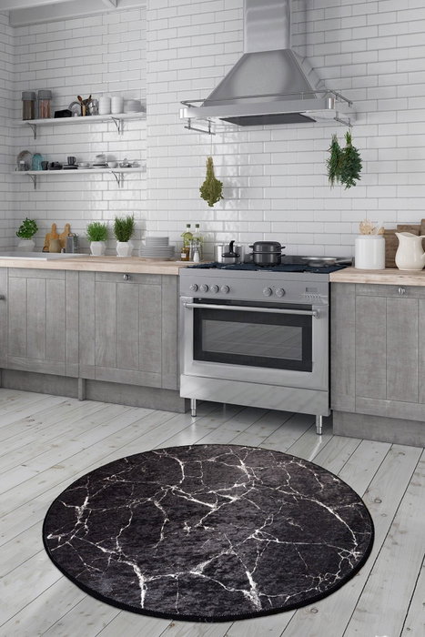 Conceptum Alfombra Marble - Black 200 cm Multicolor Conceptum Alfombra Marble - Black 200 cm Multicolor
